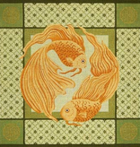 Canvas ORIENTAL GOLDFISH  O232