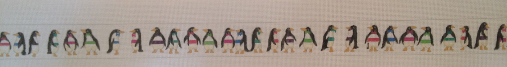 Canvas PENGUINS IN TUXES  B190