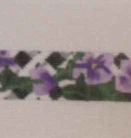 Canvas VIOLETS BELT  BL139