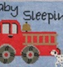 Canvas FIRE TRUCK BABY SLEEPING  DHG217