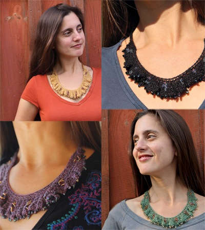 Yarn RIPPLED NECKLACE KIT - NELKIN