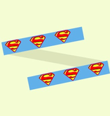 Canvas SUPERMAN DOG COLLAR  P643N