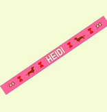 Canvas DACHSHUND DOG COLLAR  P7