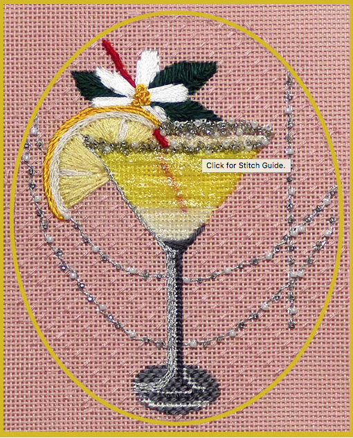 Canvas LEMON DROP COCKTAIL  8114