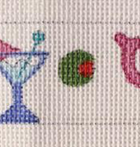 Canvas ONE TOO MANY MARTINIS  114D
