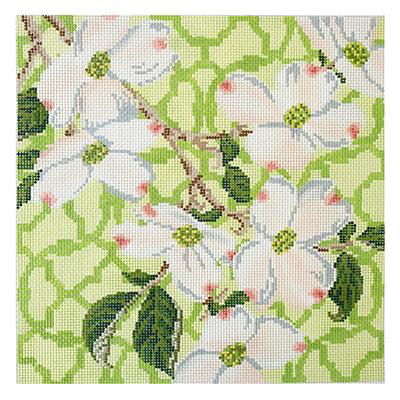 Canvas TRELLIS SQUARE - DOGWOOD KB1377