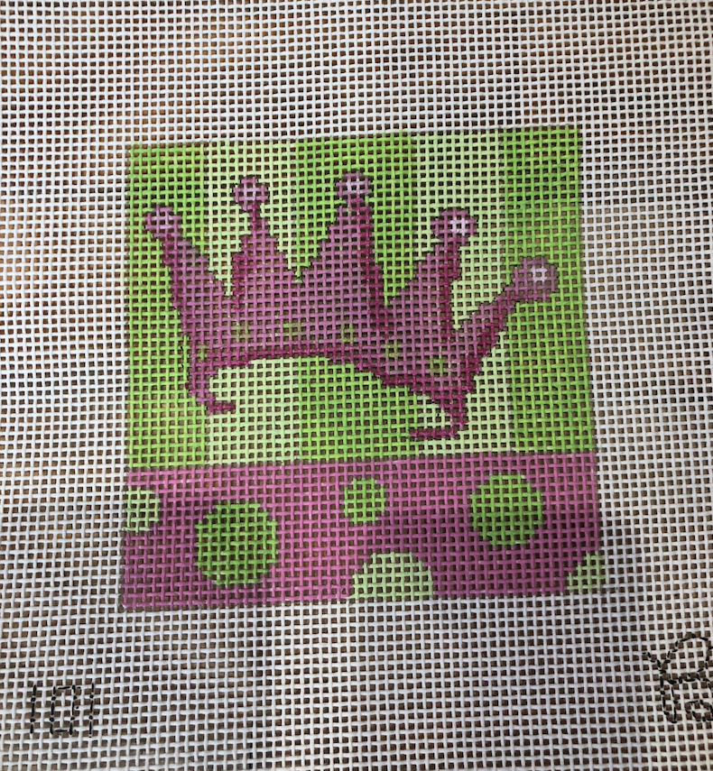 Canvas PINK CROWN 5X5  101LP