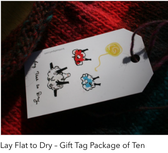 Accessories LAY FLAT TO DRY GIFT TAG PKG OF 10