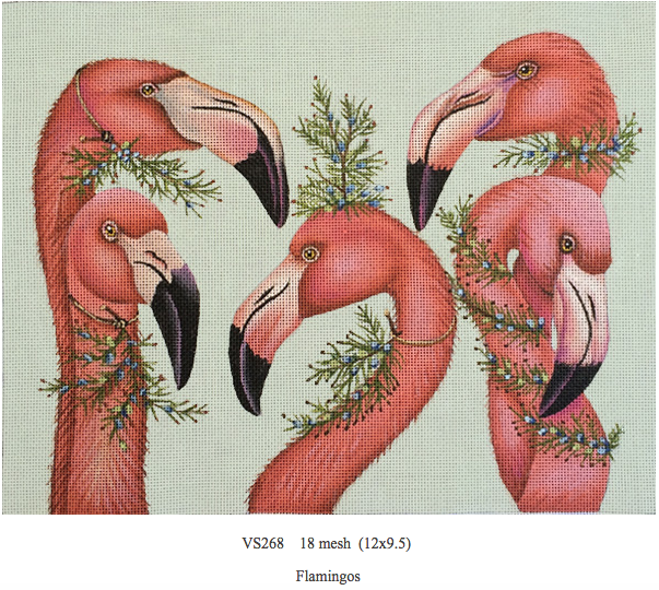 Canvas FLAMINGOS  VS268