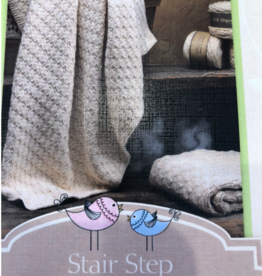 Yarn STAIR STEP BABY BLANKET KIT