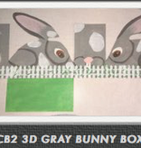 Canvas GRAY BUNNY BOX  CB2