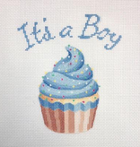 Canvas IT’S A BOY CUPCAKE STAND-UP  KB1201