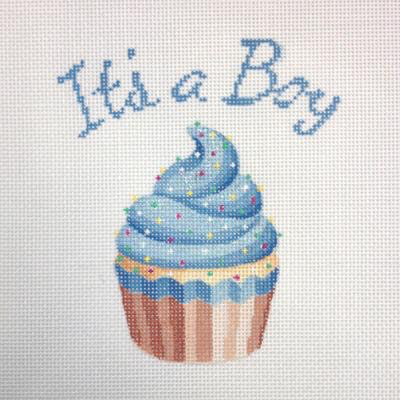 Canvas IT’S A BOY CUPCAKE STAND-UP  KB1201
