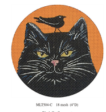 Canvas BLACK CAT ORNAMENT MLT504C