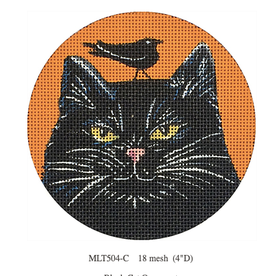 Canvas BLACK CAT ORNAMENT MLT504C