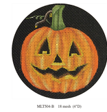 Canvas PUMPKIN ORNAMENT MLT504B