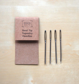 Accessories BENT TIP TAPESTRY NEEDLES 4 PAK  COCOKNITS