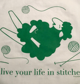 Accessories LIVE YOUR LIFE IN STITCHES PROJECT BAGS