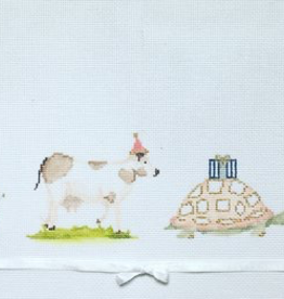 Canvas PARTY ANIMALS  15EE  15X6"