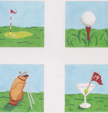 Canvas GOLF COASTER SET  COP13