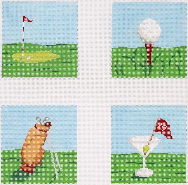 Canvas GOLF COASTER SET  COP13