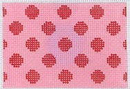 Canvas POLKA DOT CREDIT CARD INSERT  INSPCC20