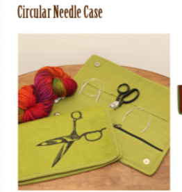 Accessories CIRCULAR NEEDLE CASE  FELTED WOOL