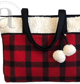 Accessories ATENTI SATCHEL BUFFALO PLAID