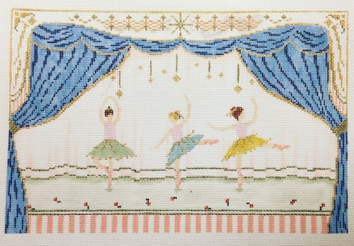 Canvas BALLERINAS  15DD  11 X 7.5