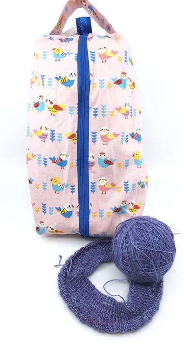 Accessories LARGE BOX BAG - FABRIC PRINCE CATS