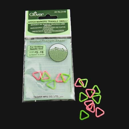 Stitch Markers Triangle (Small) by Clover 3149