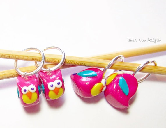 Accessories FUNKY OWL STITCH MARKER