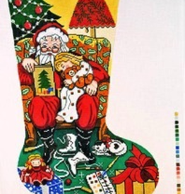 Canvas STORY TIME STOCKING - GIRL  XS7028