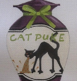 Canvas CAT PUKE POISON BOTTLE  KH422
