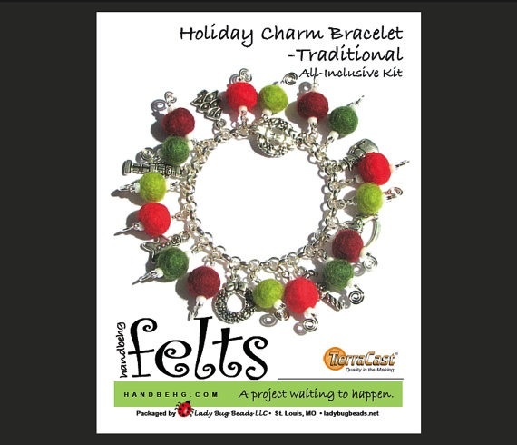 Yarn HOLIDAY CHARM BRACELET KIT