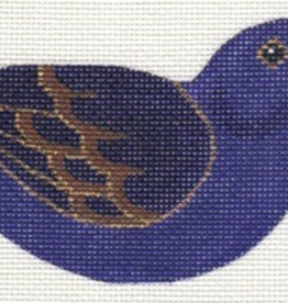 Canvas PURPLE FINCH CLIP-ON BIRD LL306I