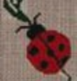 Canvas CLIMBING LADYBUGS   BOOKMARK  BKM104