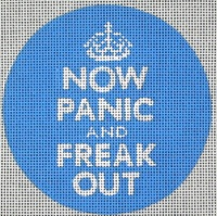 Canvas NOW PANIC & FREAK OUT   70399