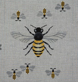 Canvas BIG BEE ON RED BRICK COVER  BC022R