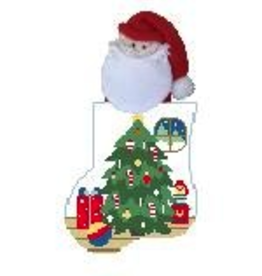 Canvas TREE SANTA STUFFER  CM552