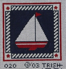 Canvas SAILBOAT AND ROPE 020