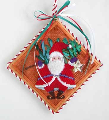 Canvas SANTA WITH TREE  171