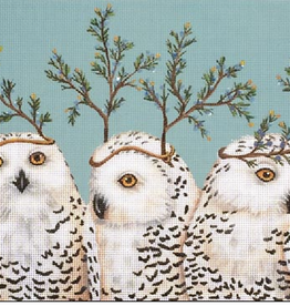 Canvas FESTIVE OWLS  VS100