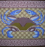 Canvas BLUE CRAB  P180