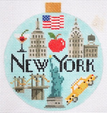 Canvas TRAVEL ROUND-  NEW YORK  KB1260