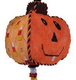 Canvas TWIRLING PUMPKIN 1  PU1