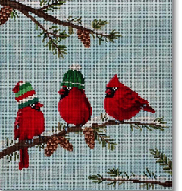 Canvas RED BIRDS II  SCPL11