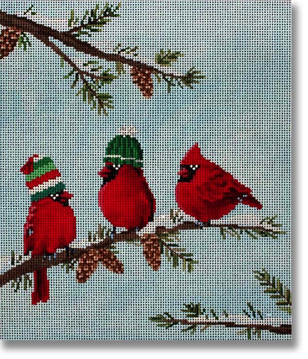 Canvas RED BIRDS II  SCPL11
