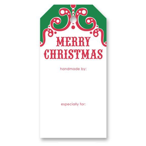 Accessories MERRY CHRISTMAS GIFT TAGS