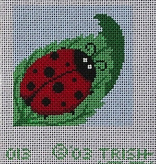 Canvas LADYBUG/LEAF